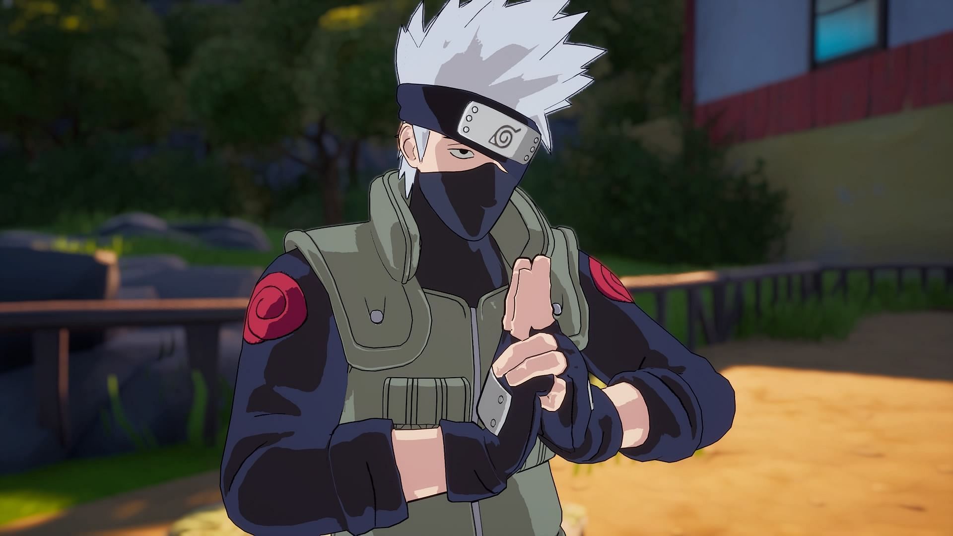 Kakashi performing a jutsu (Image via Twitter/@NoobShark2)