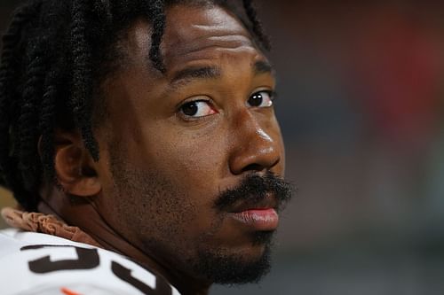 Myles Garrett came to the defense of Deshaun Watson