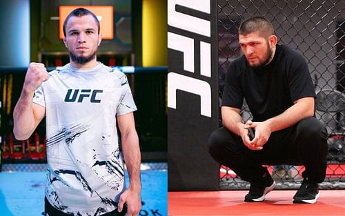 Umar Nurmagomedov (left), Khabib Nurmagomedov (right) [Images courtesy: @umar_nurmagomedov and @khabib_nurmagomedov via Instagram]