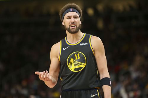 Klay Thompson is confident that the Golden State Warriors will come back to win Game 2. [Photo: Blue Man Hoop]