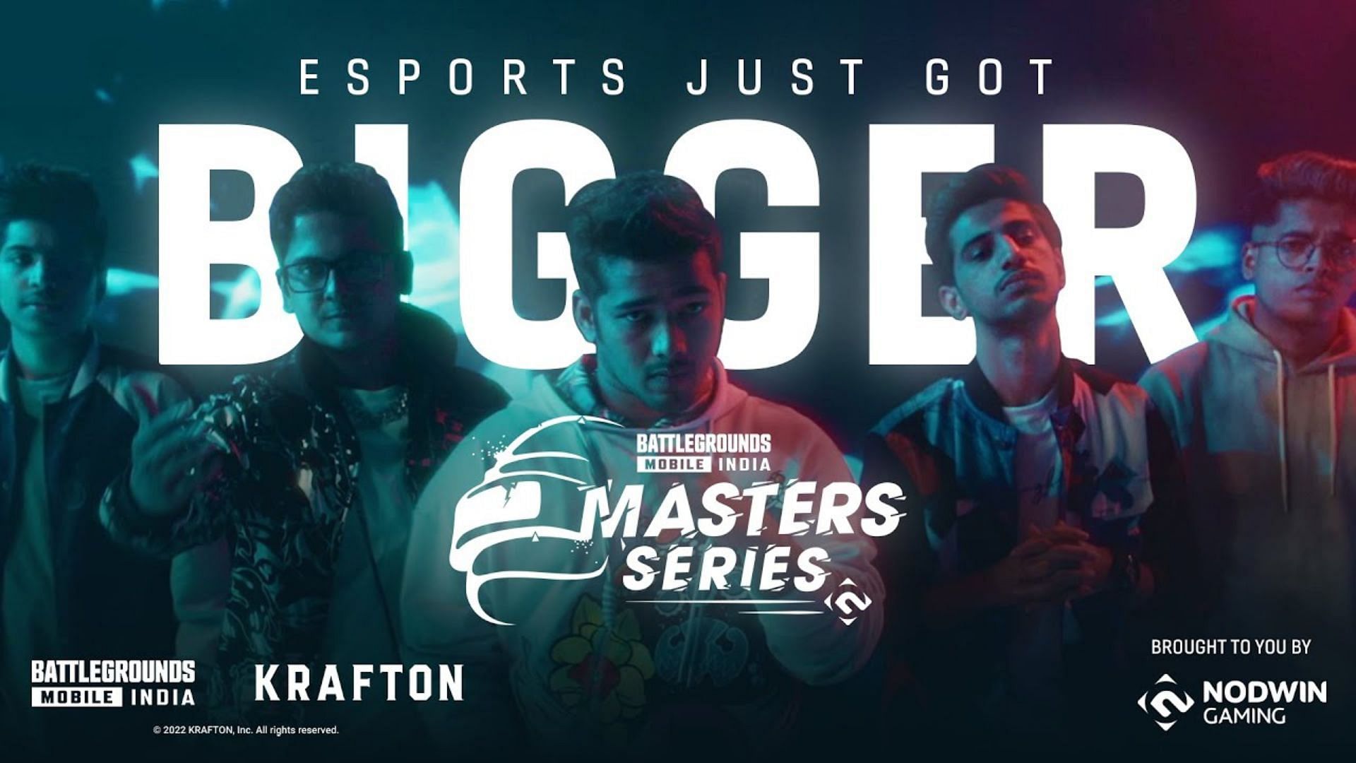 BGMI Masters Series will feature twenty-four teams battling it out (Image via NODWIN Gaming)