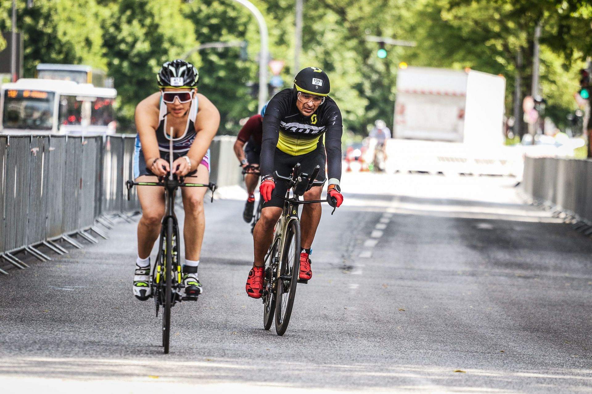 Amit Samarth during his cycling leg in Germany. (Pic credit: Amit Samarth)
