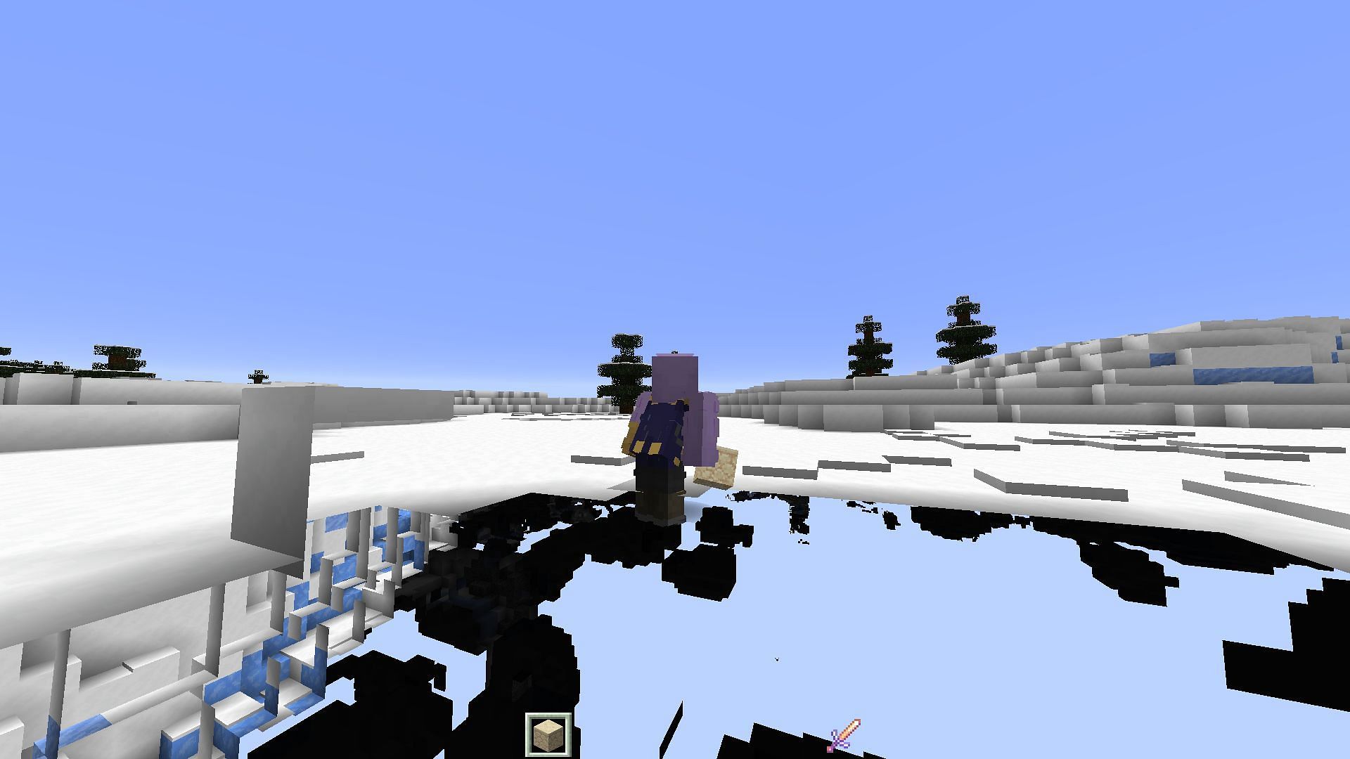 X ray glitch minecraft