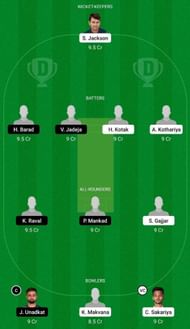 ZR vs GG Dream11 Fantasy Suggestion #2 - Saurashtra T20 2022.