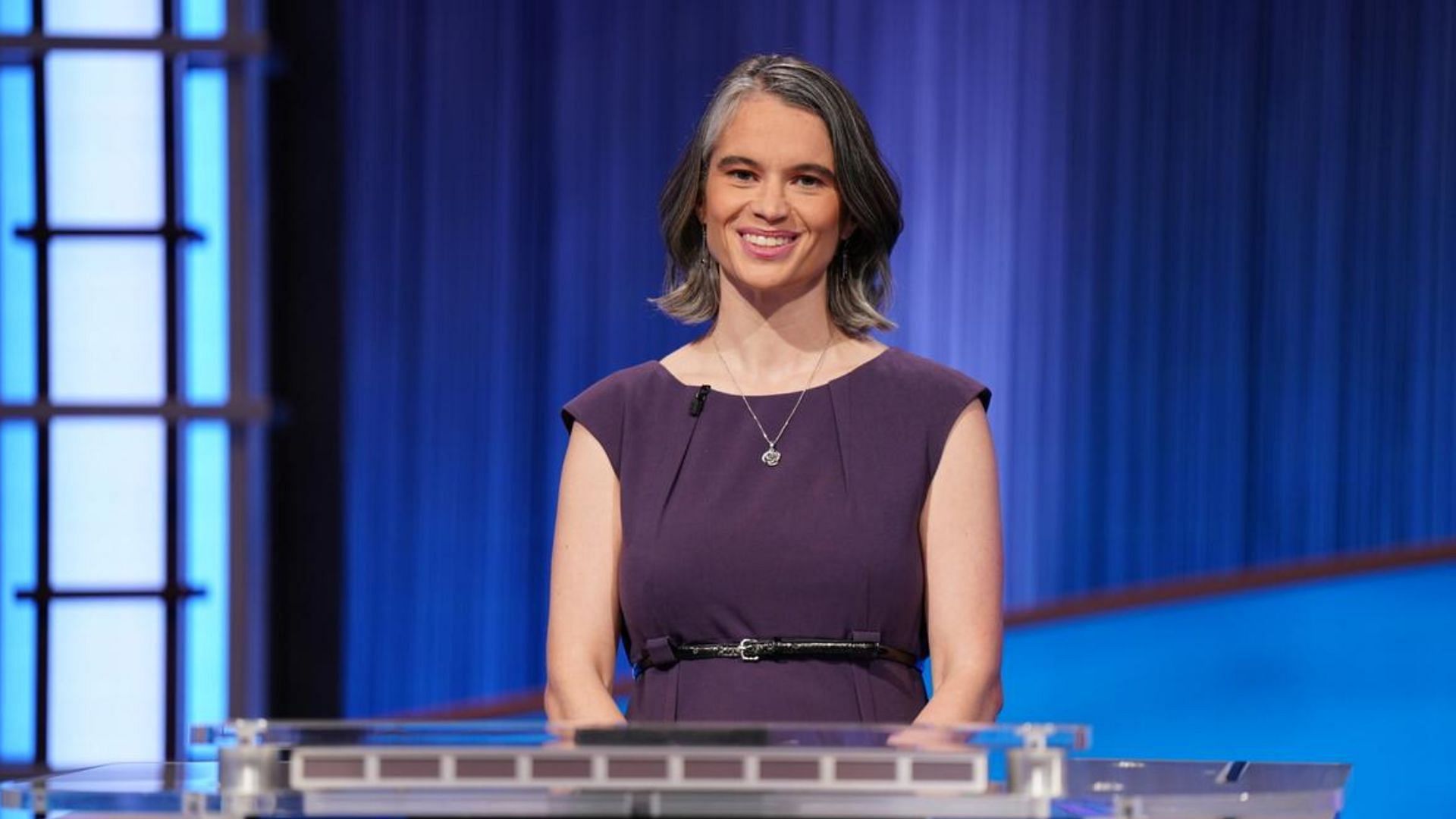 Megan Wachspress: Tonight&rsquo;s winner (Image via Jeopardy)
