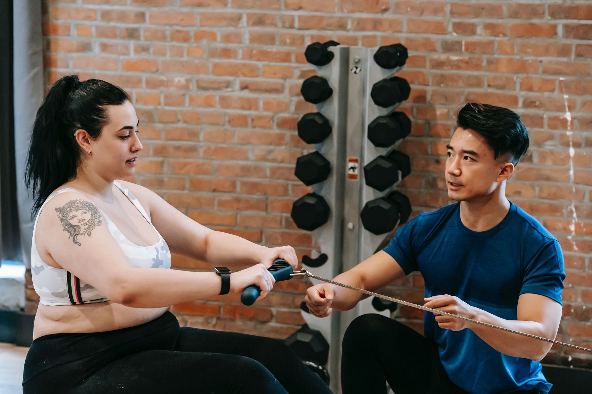 Rowing is a terrific option to boost your cardiovascular health (Image via Pexels/Andres Ayrton)