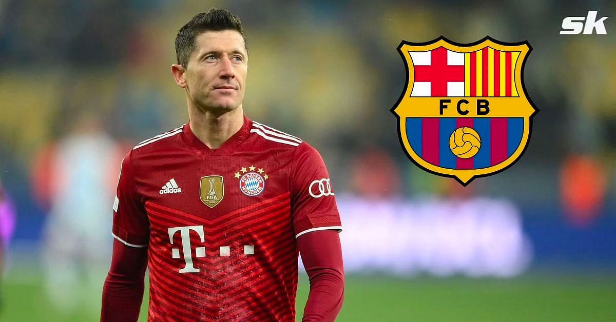 Lewandowski is touted for a move to the Nou Camp