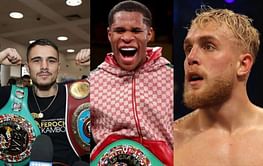 Jake Paul tweets about George Kambosos Jr. missing weight, predicts Devin Haney win via split decision