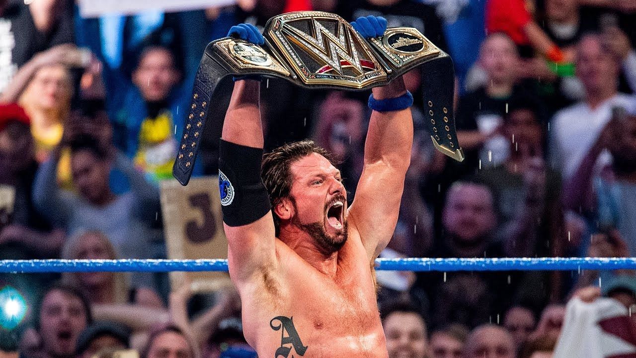 AJ Styles is a two-time WWE Champion