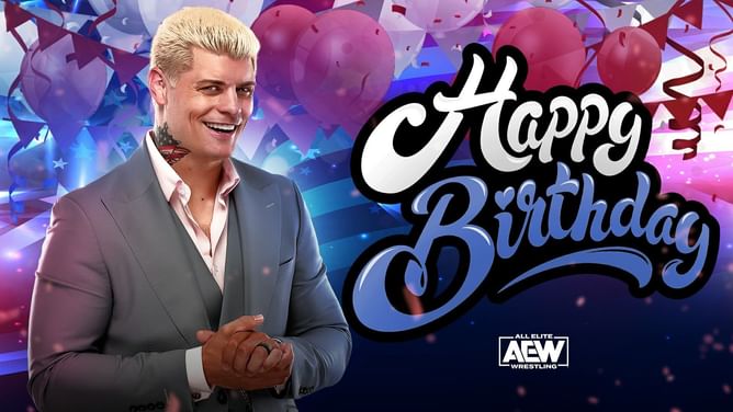WWE legend shares hilarious picture of former AEW star Cody Rhodes on his birthday