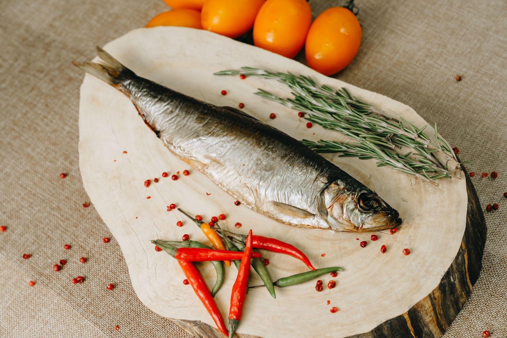 Oily fish is an excellent source of Vitamin A (Image from Pexels @Алекке Блажин)