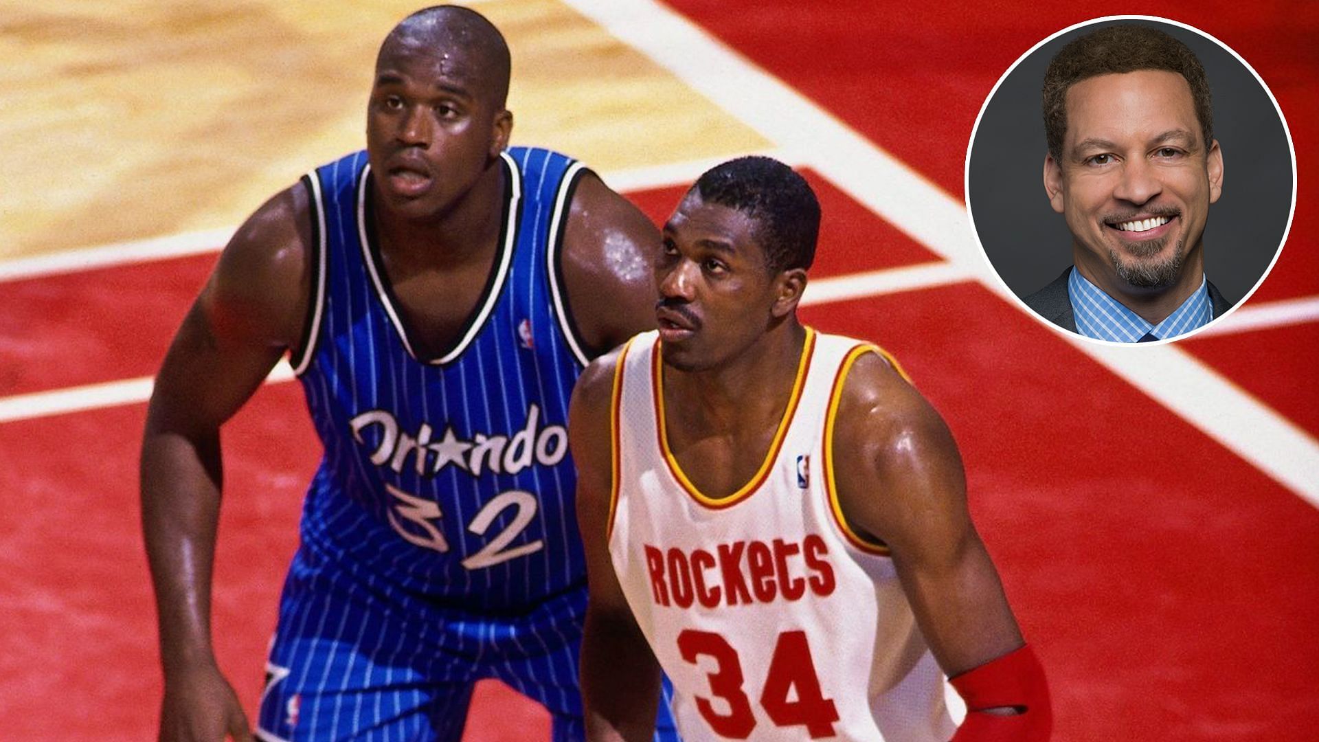 Chris Broussard rates Shaquille O&#039;Neal above Hakeem Olajuwon