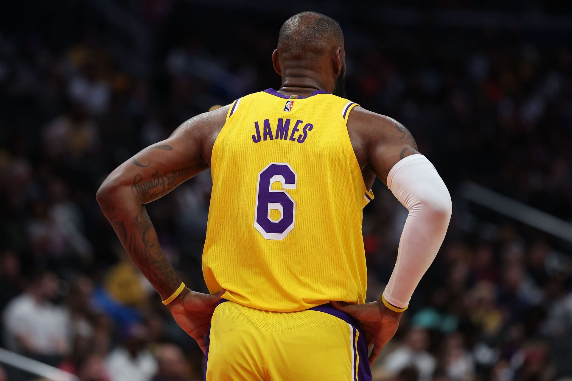 LA Lakers superstar forward LeBron James