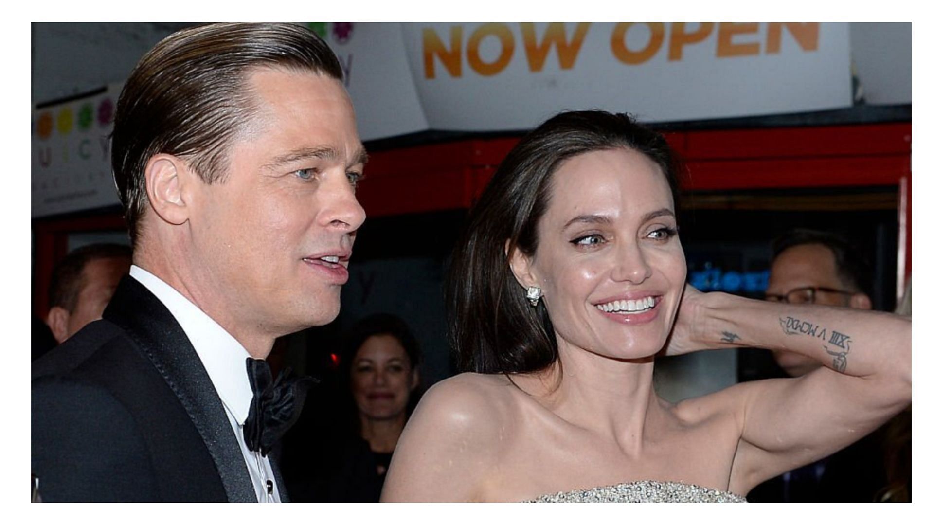 Brad Pitt has accused Angelina Jolie of damaging the reputation of his Chateau Miraval business (Image via Kevork S. Djansezian/Getty Images)
