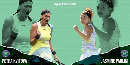 Petra Kvitova will open her Wimbledon campaign against Jasmine Paolini.