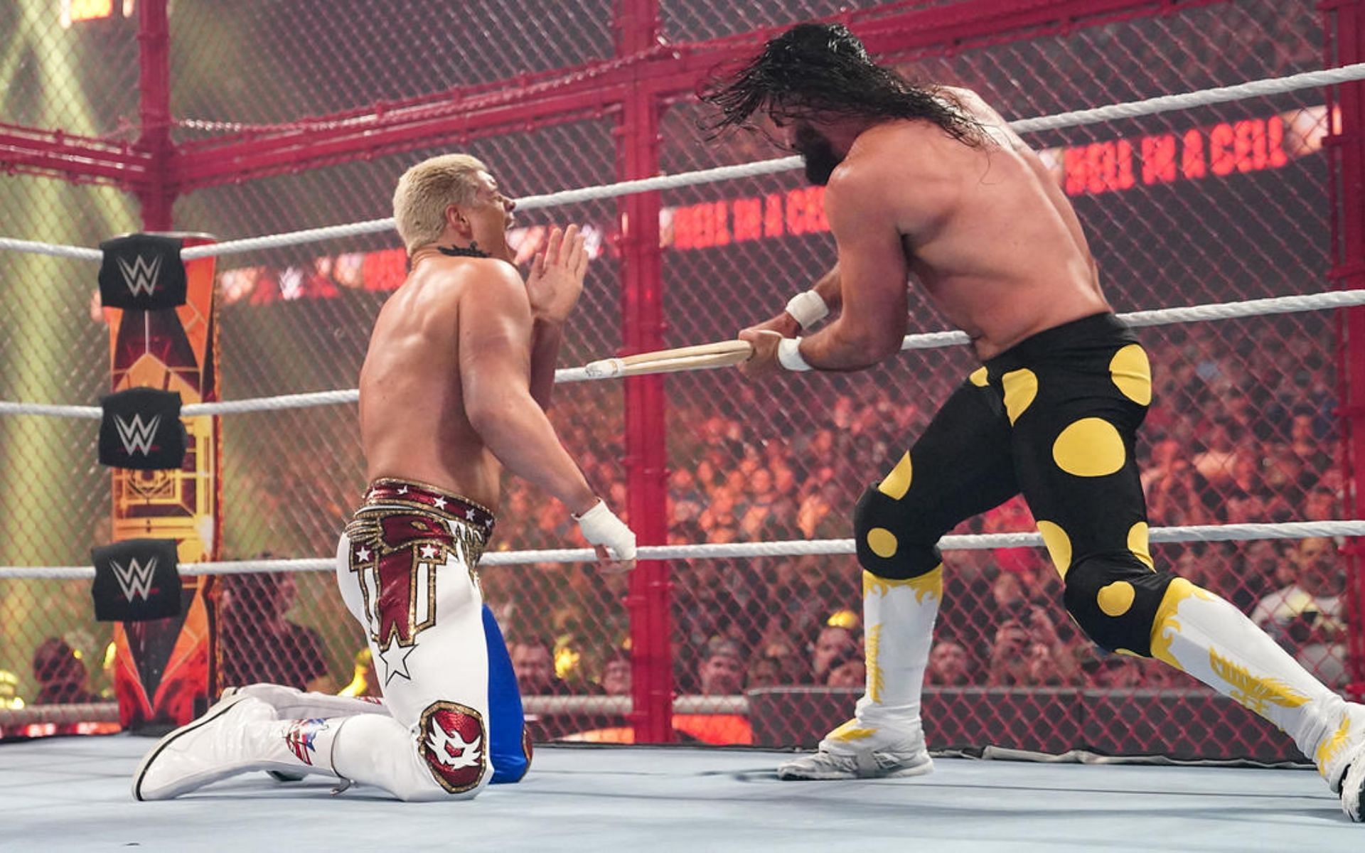 Cody rhodes vs seth rollins wrestlemania 38 full match