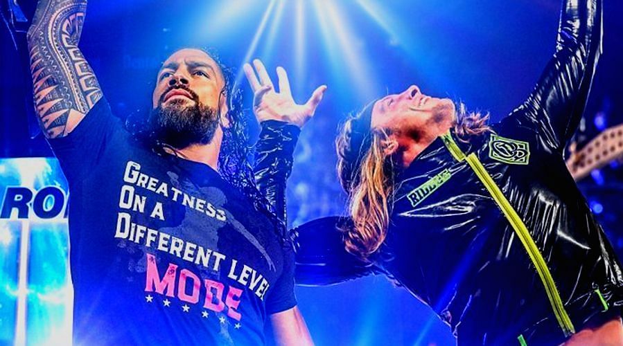 WWE Universal Champion Roman Reigns and Riddle shined in the spotlight of the SmackDown main event