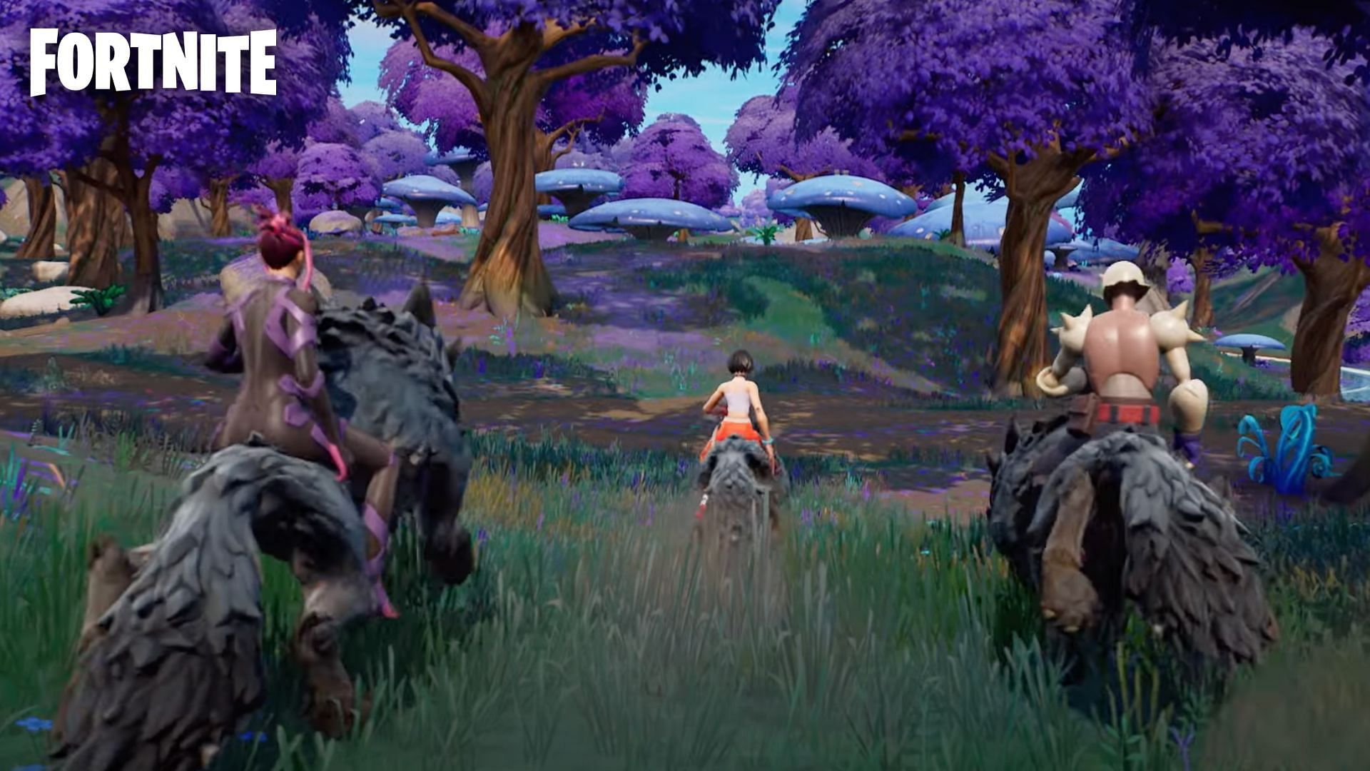 Riding animals in Fortnite Chapter 3 Season 3 (Image via Epic Games)