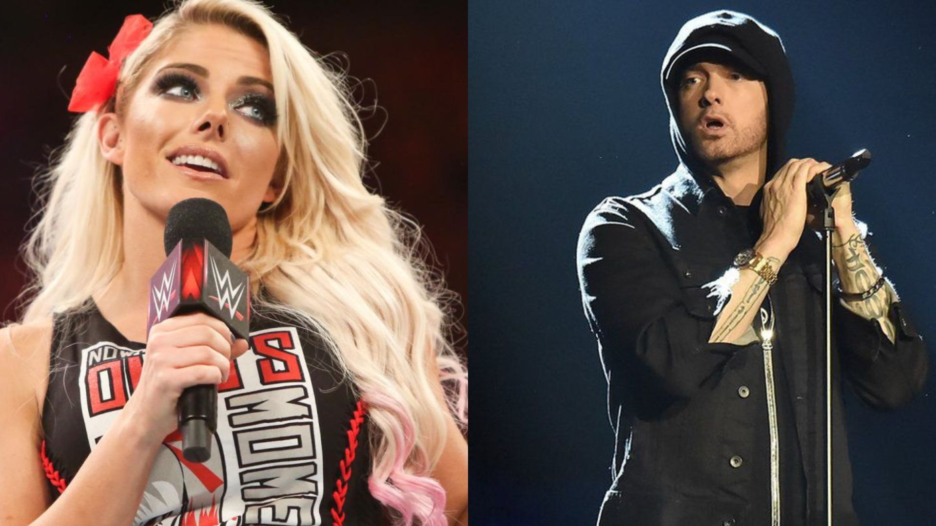 Turns out Alexa Bliss is a huge fan of Eminem&#039;s Killshot