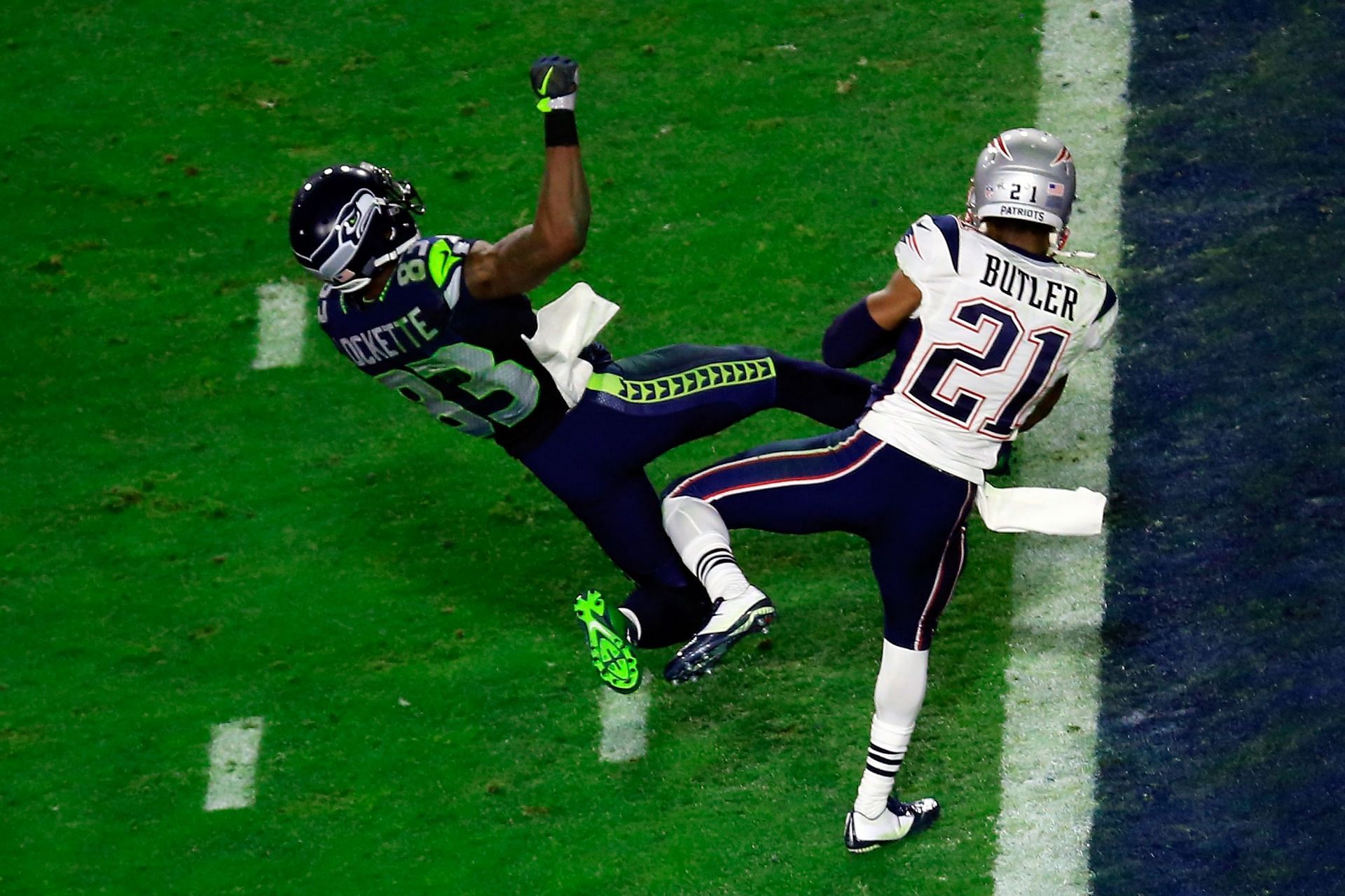 New England Patriots Malcolm Butler interception