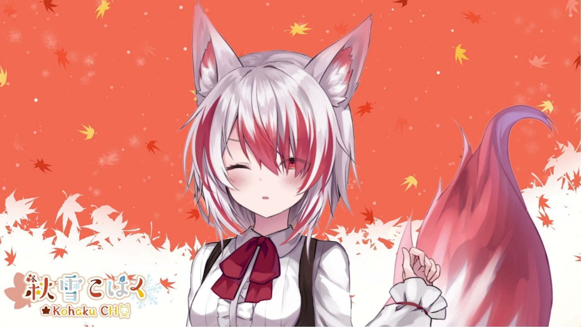 Syusetu Kohaku is one of the members of Project VEE and is a Fox VTuber, definitely not a Cat (Image via Syusetu Kohaku/YouTube)