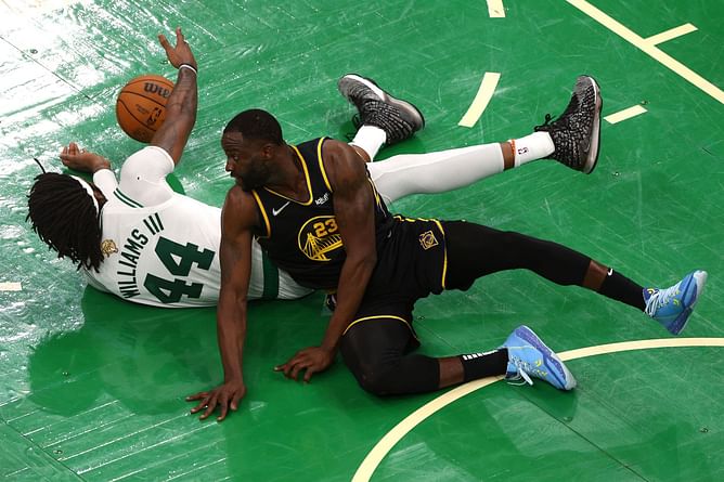 "Look like Draymond was more prepped for his post-game podcast than the actual game" - Kendrick Perkins minces no words for Draymond Green's terrible outing in Game 3 of NBA Finals as 3x champ fouls out with single-digit statline