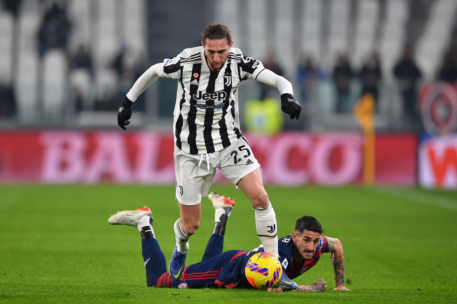 Rabiot made 46 apperances for Juventus last season