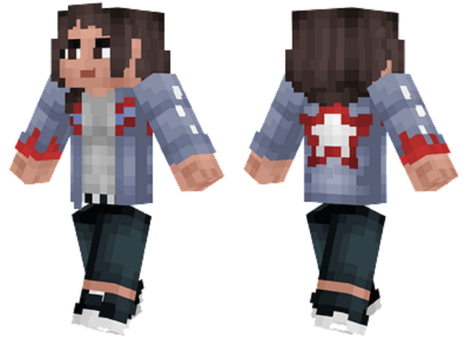 One of Marvel&#039;s freshest faces makes its way to Minecraft (Image via JMCT/MinecraftSkins.net)