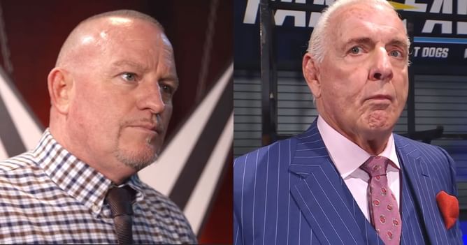 "Probably a work" – Road Dogg comments on Ric Flair's soured relations with top AEW star (Exclusive)