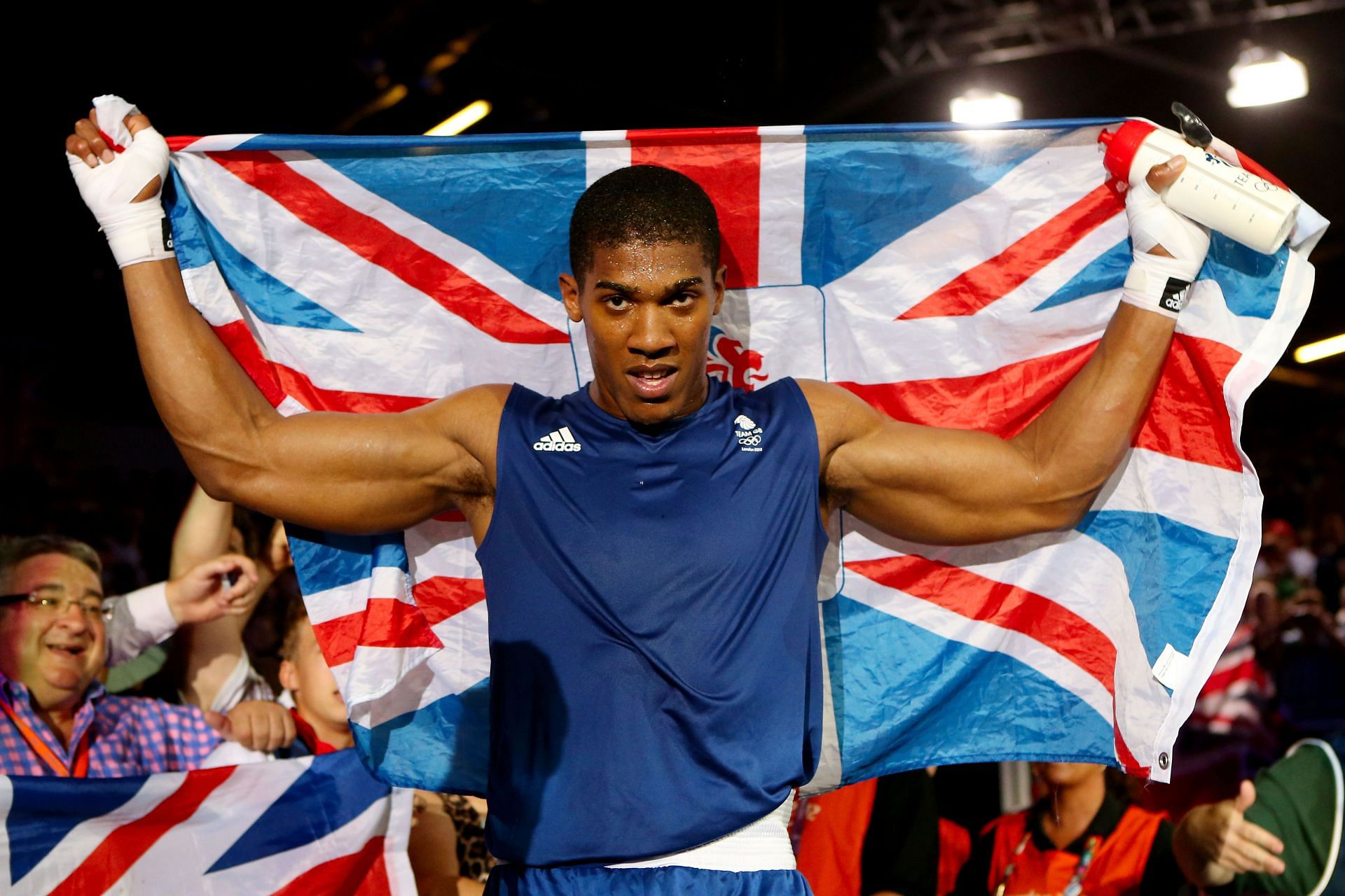 Anthony Joshua at the 2012 Olympics