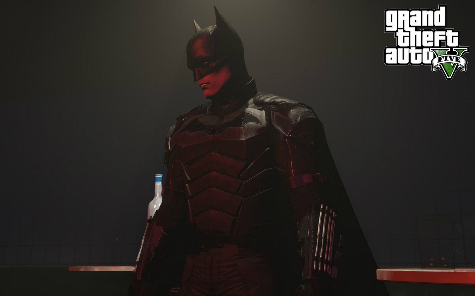 The Batman can now be recreated in GTA 5 with some exceptional mods (Image via GTA5-Mods)