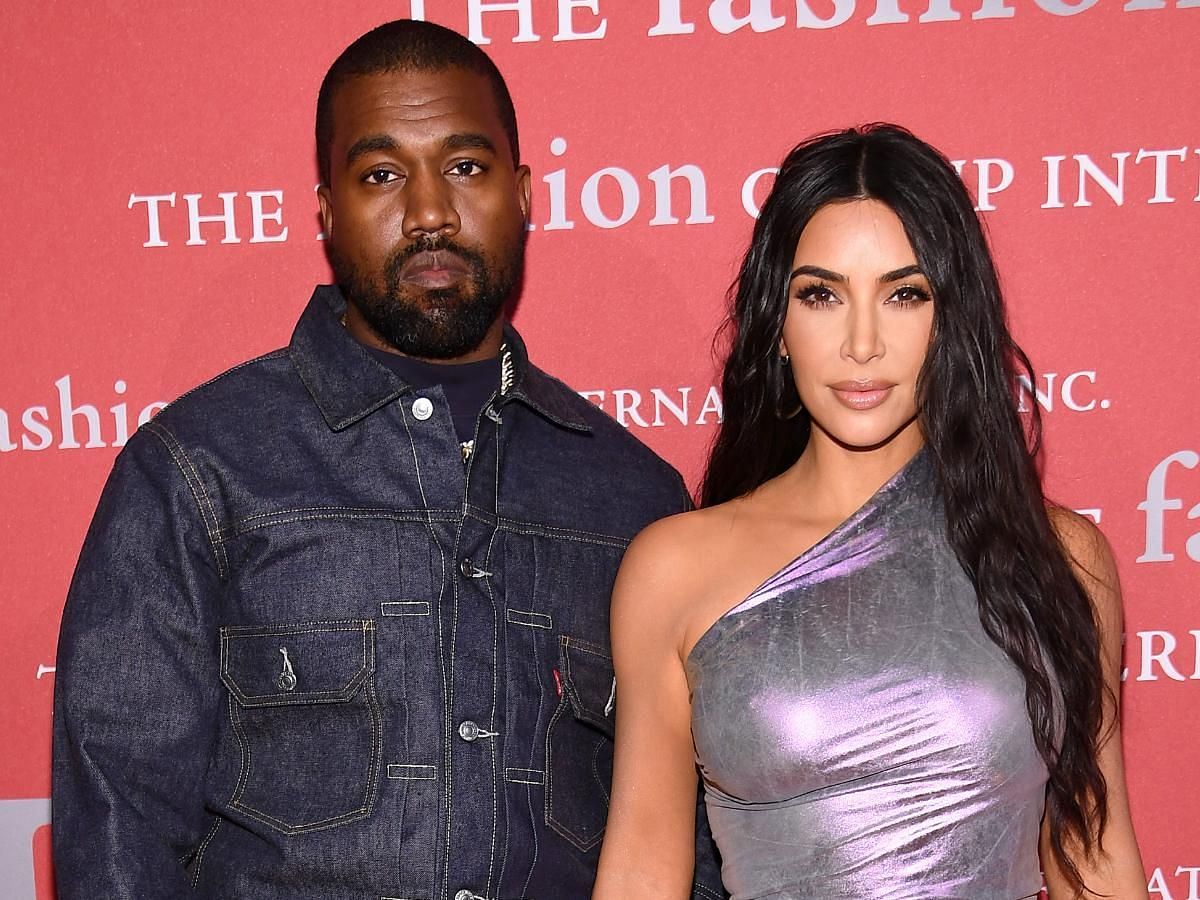 Kim Kardashian and her former husband Kanye West (Image via Getty Images)