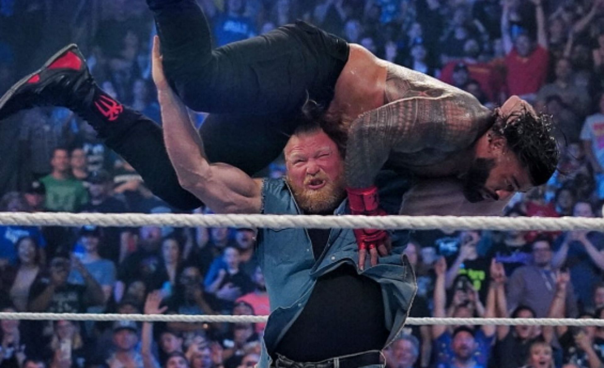 WWE में ब्रॉक लैसनर ने की धमाकेदार वापसी