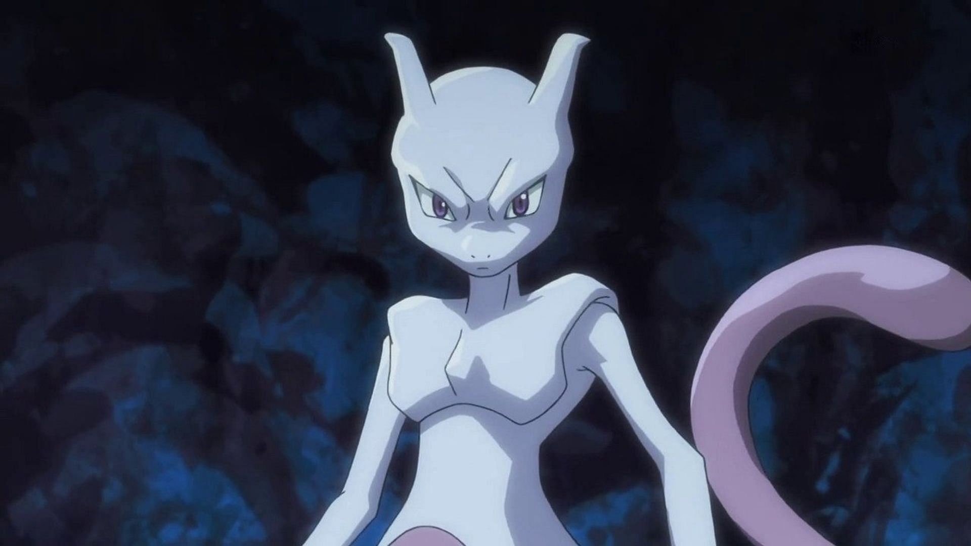 Mewtwo as it appears in Pokemon Origins (Image via The Pokemon Company)