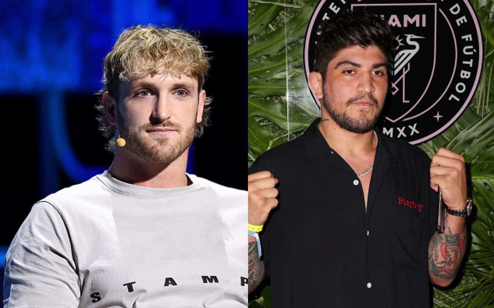Logan Paul (left) and Dillon Danis (right)(Images via Getty)