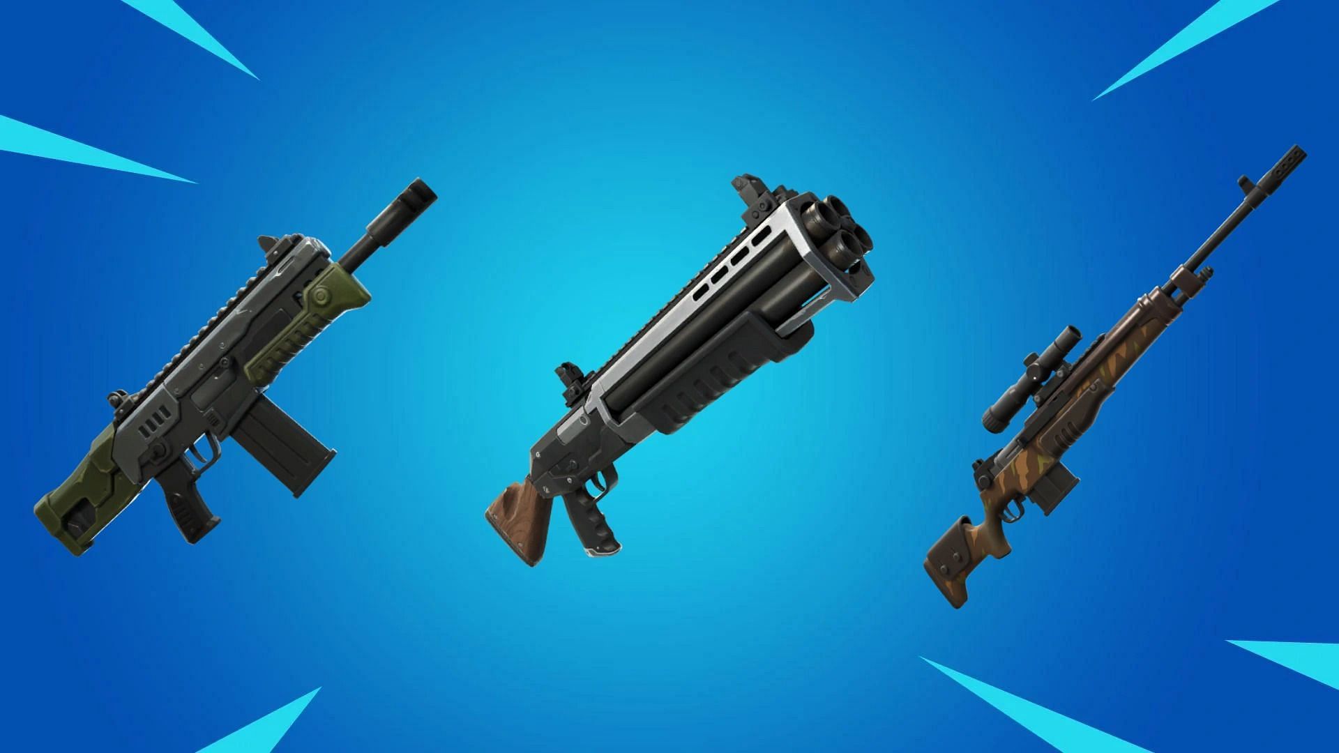 A complete list of every weapon in Fortnite Chapter 3 Season 3 (Image via Epic Games)