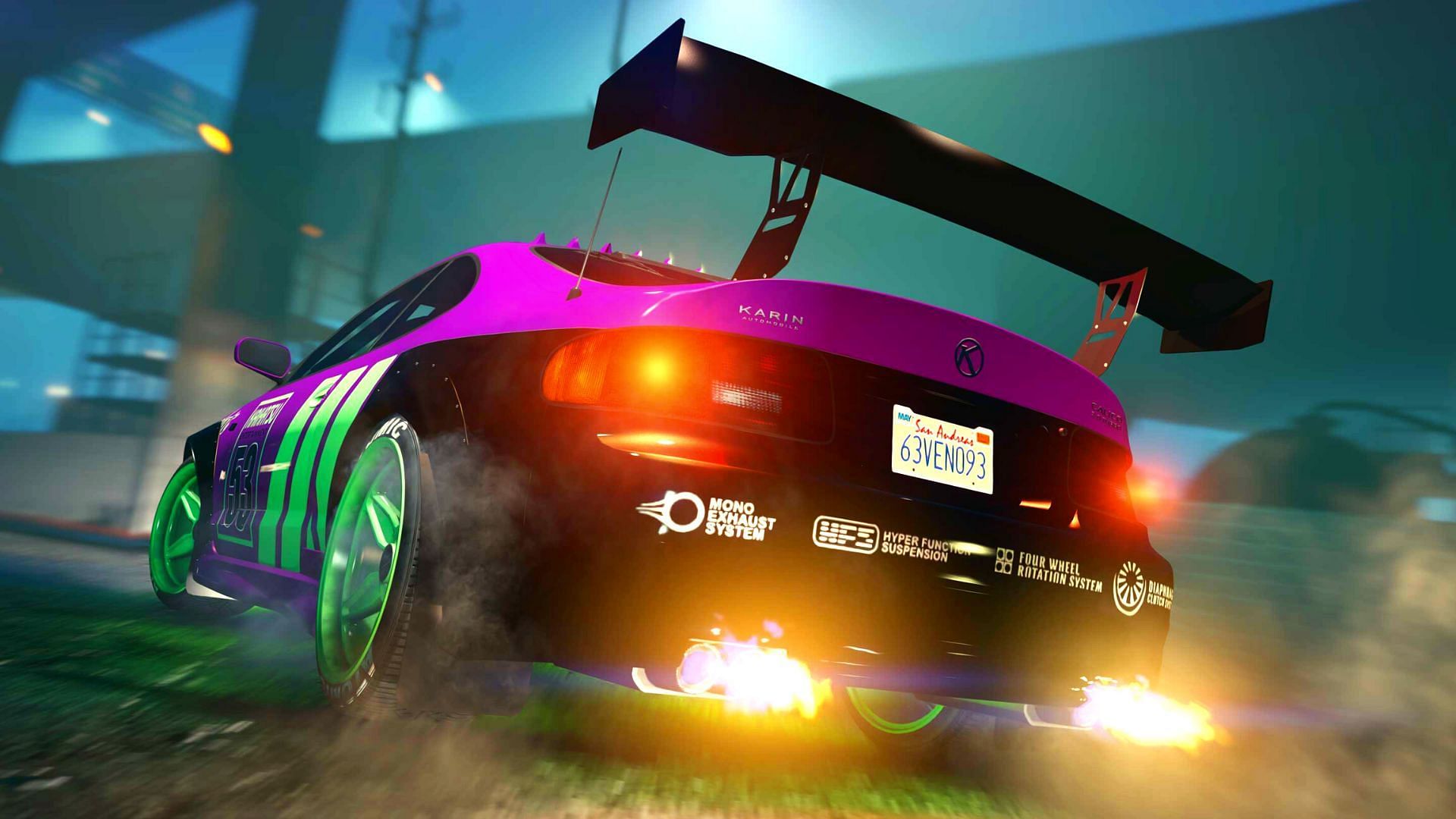The fastest tuner cars in GTA Online (Image via Rockstar Games)