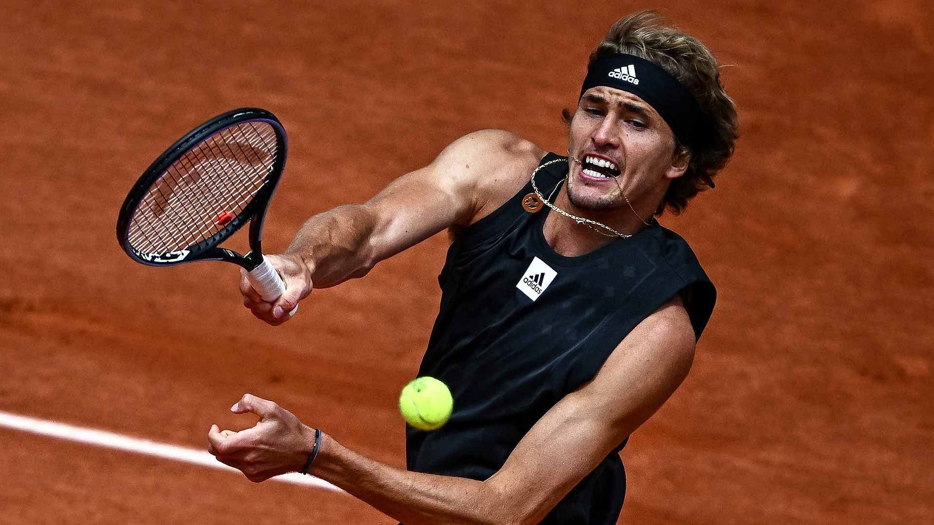 Zverev&#039;s first serve can be a very effective weapon