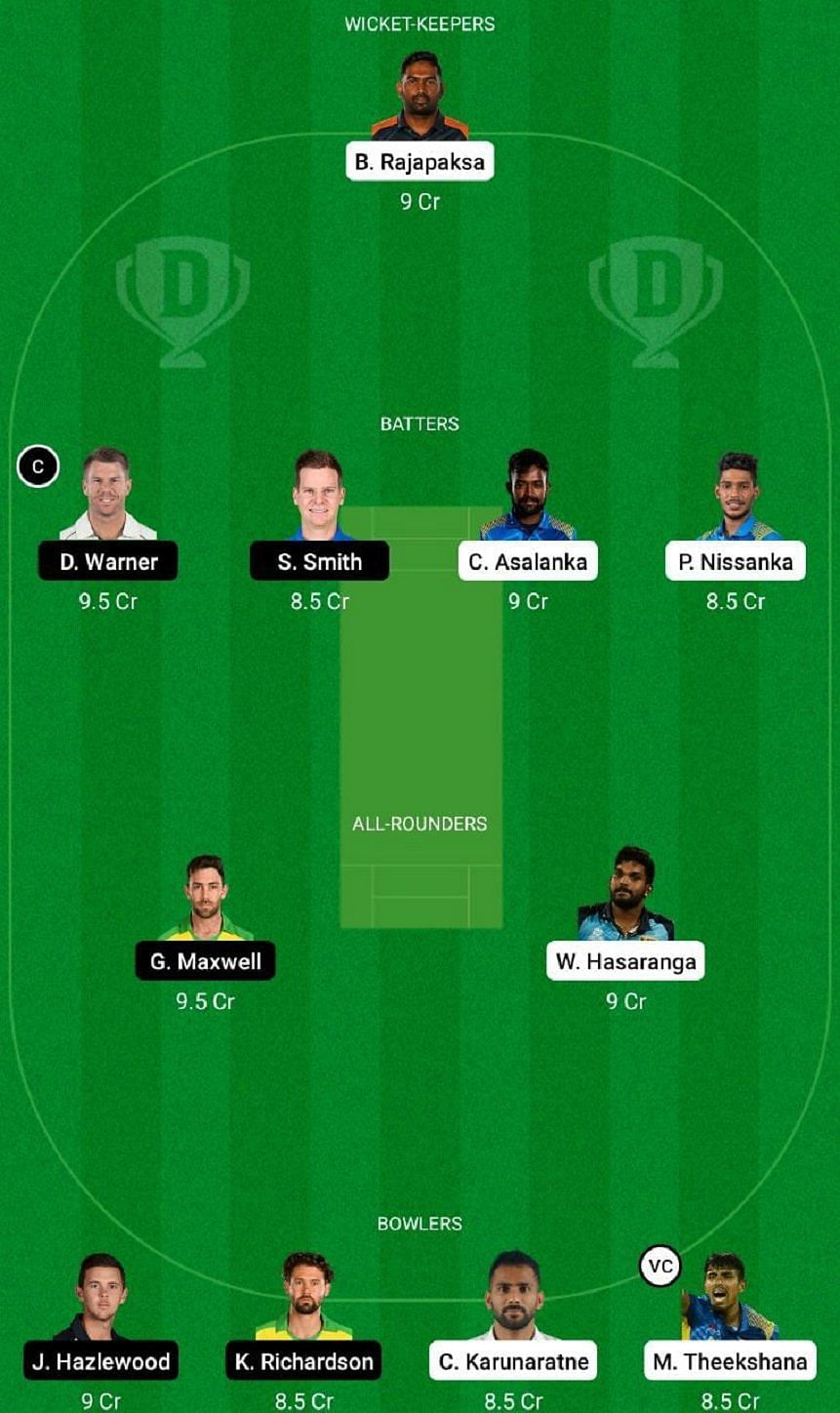 SL vs AUS Dream11 Fantasy Tip #2 - 2nd T20I.