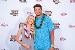 Patrick Mahomes' wife Brittany Mahomes shows off her baby bump as couple expect second child together