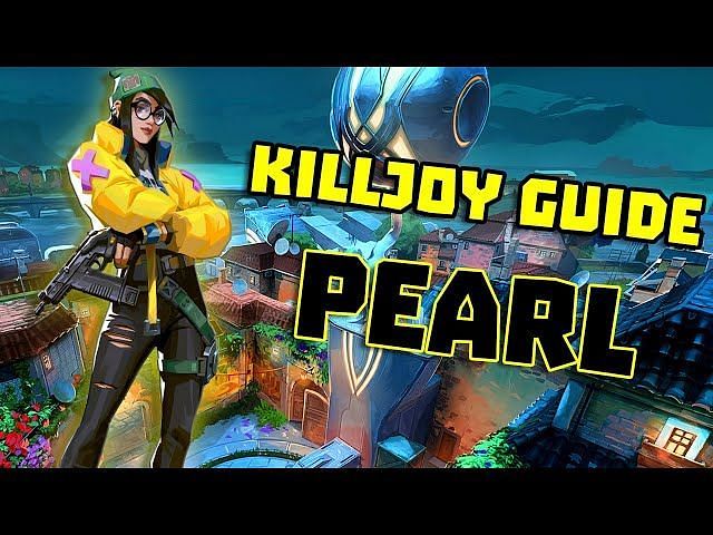 All Killjoy lineups for Valorant's Pearl map