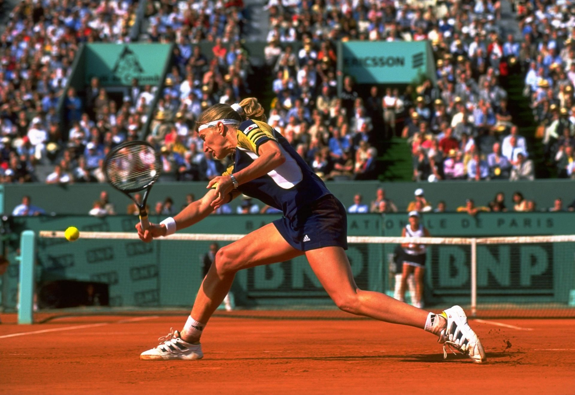 Steffi Graf at the 1989 French Open