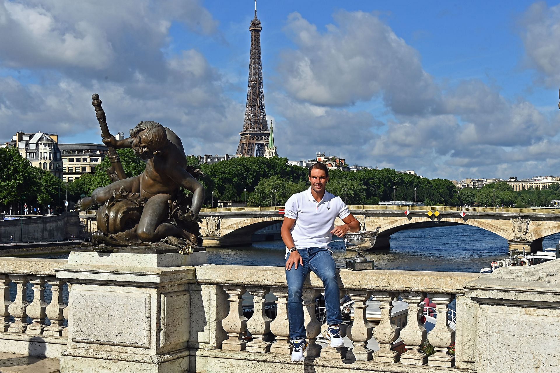Rafael Nadal Photocall after French Open 2022 victory