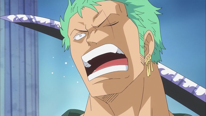 Zoro turned faceless for like 0.1 second, One Piece