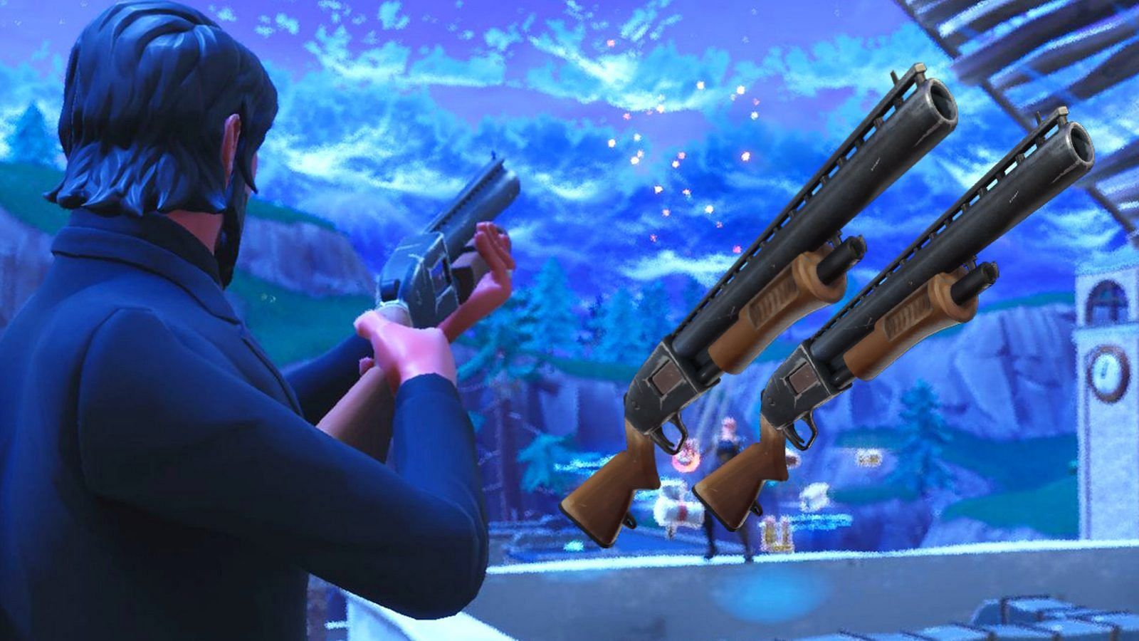 Fortnite&#039;s &quot;Double Pump&quot; technique was incredibly powerful. (Image via Epic Games)