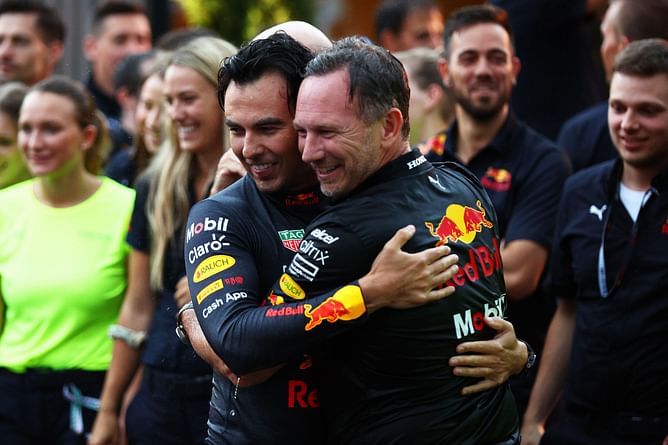 Sergio Perez is giving Red Bull and Christian Horner 'a bit of a positive headache', says former F1 driver