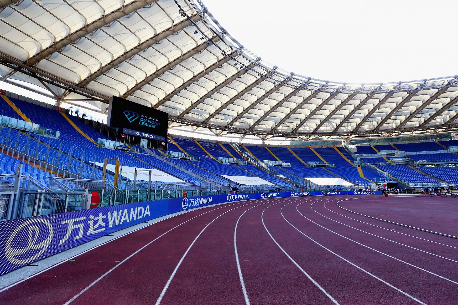 A view of the Rome Olympic Stadium. (PC: Getty Images)