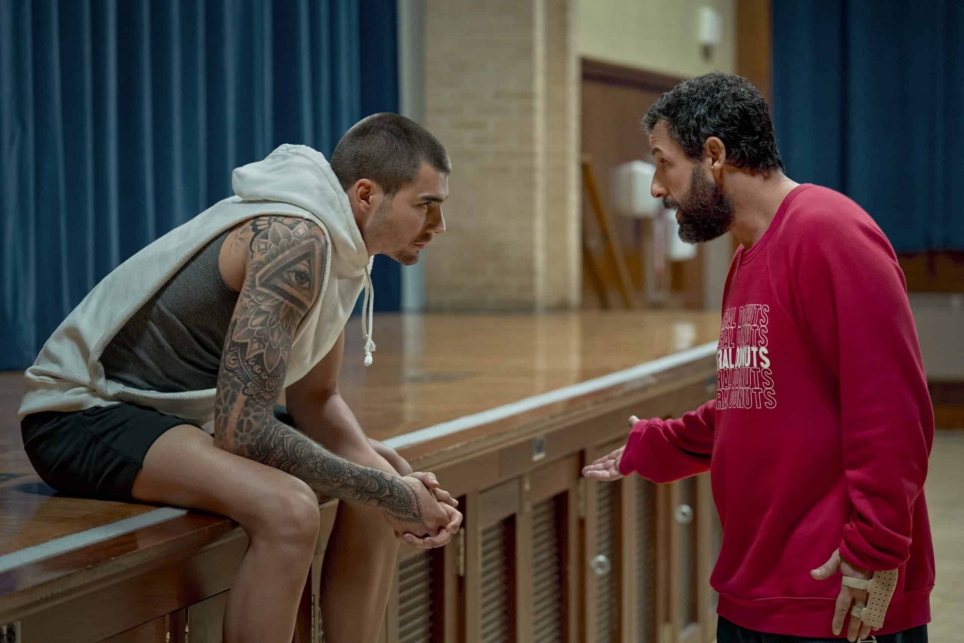 Stanley Sugerman talks about his love for basketball with Bo Cruz (Image via Netflix)