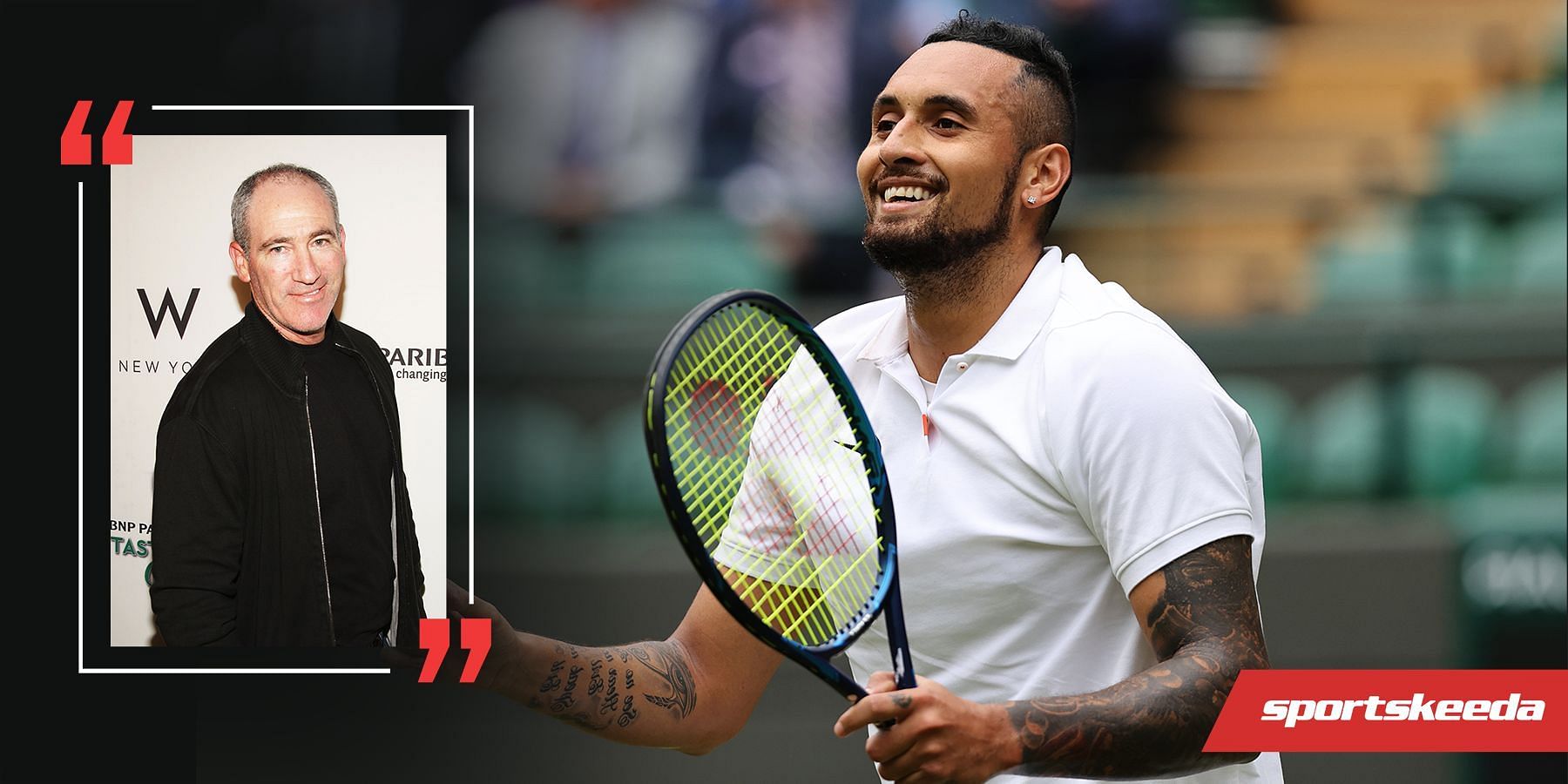 Brad Gilbert on Nick Kyrgios&#039;s chances at Wimbledon this year