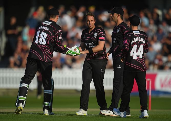 SOM vs GLA Dream11 Prediction: Fantasy Cricket Tips, Today's Playing 11 and Pitch Report for T20 Blast 2022 Match